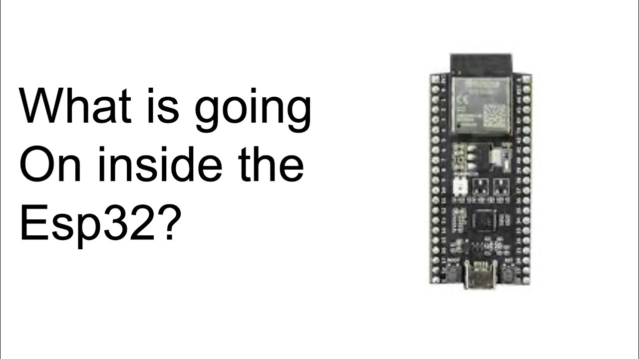 What is going on in an ESP32?
