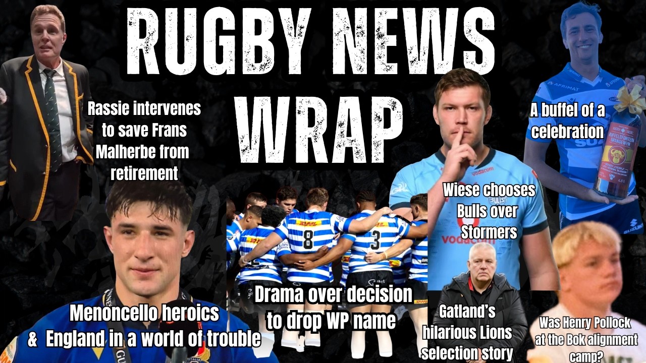 SUNDAY NEWS WRAP:  Drama over WP name drop, Wiese chooses Bulls, England in a world of hurt and more