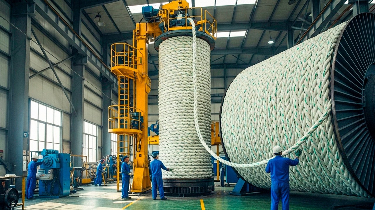 How It's Made: Industrial Rope (Enough to Wrap Earth 5,000 Times!)