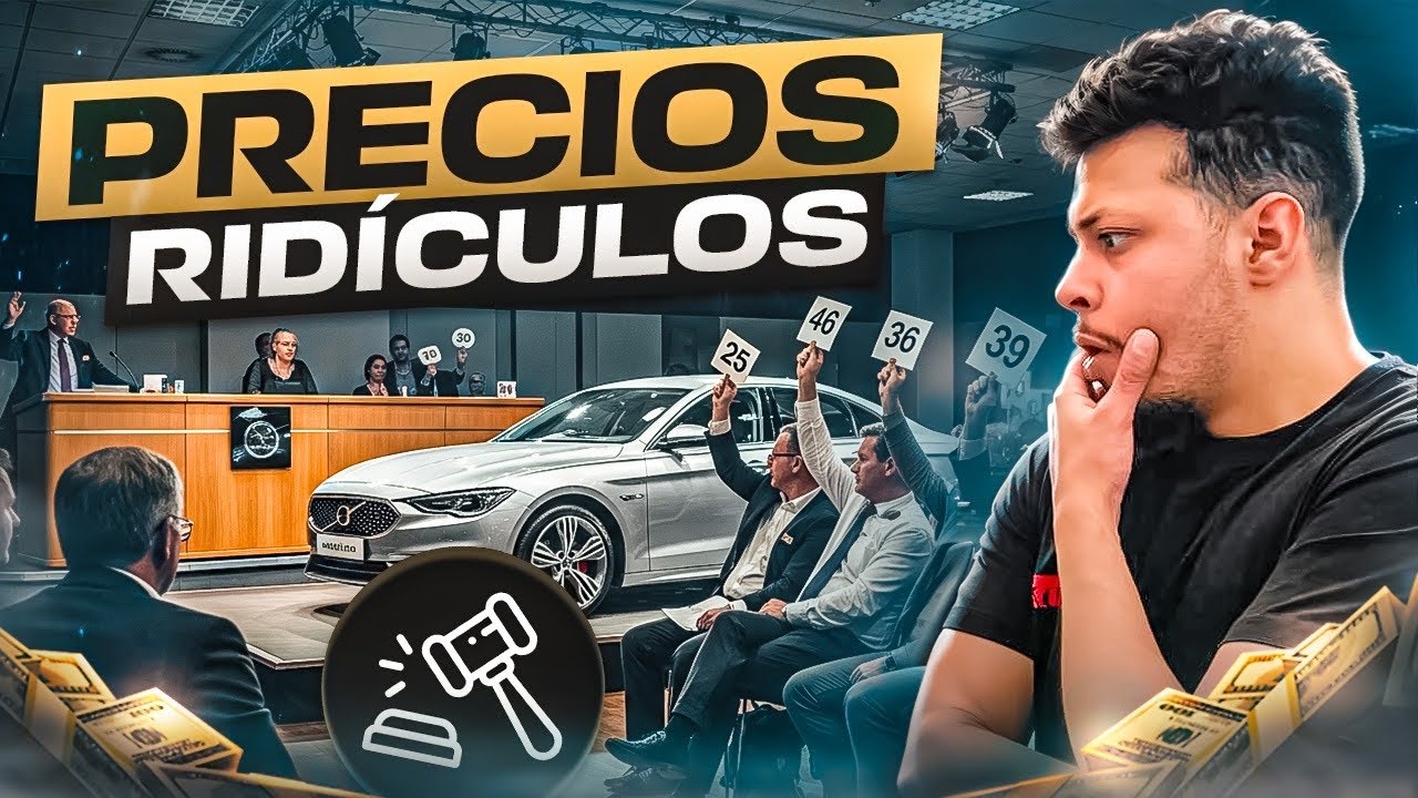 Precios REALES de coches en la subasta de Dubái 