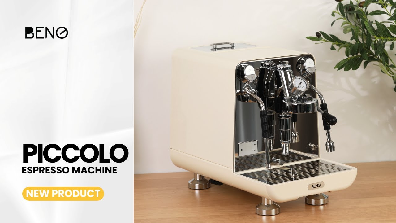 เครื่องชงกาแฟ BENO PICCOLO หัว E61 ตัวใหม่! สเปกจัดเต็มสำหรับคนเปิดร้านกาแฟ