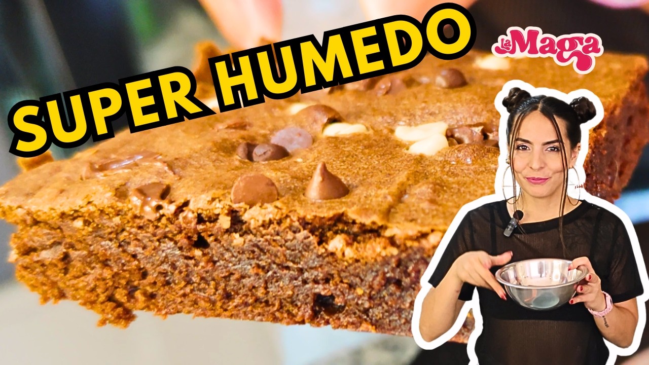 Cómo hacer el brownie PERFECTO crujiente arriba y húmedo al centro | receta súper RÁPIDA y FACIL 🩷