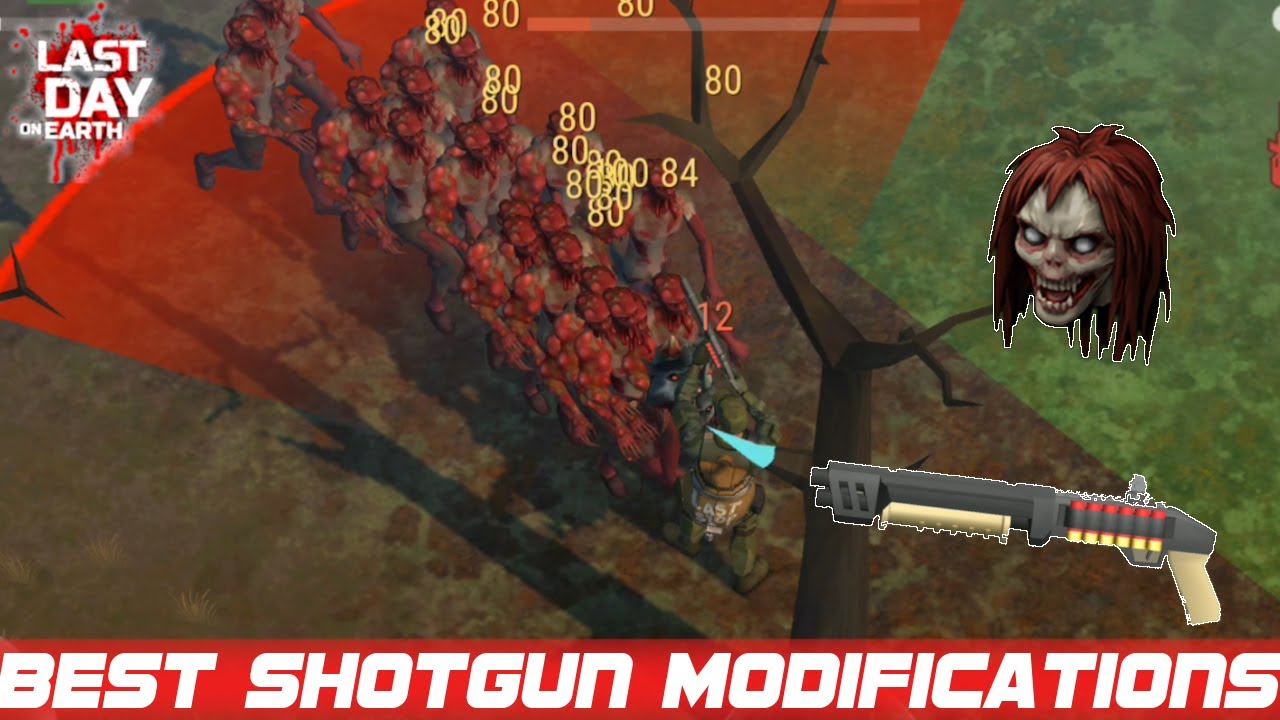 This Shotgun Modification Is Just OP For Witch | LDOE Best Shotgun Mod | Last Day On Earth: Survival