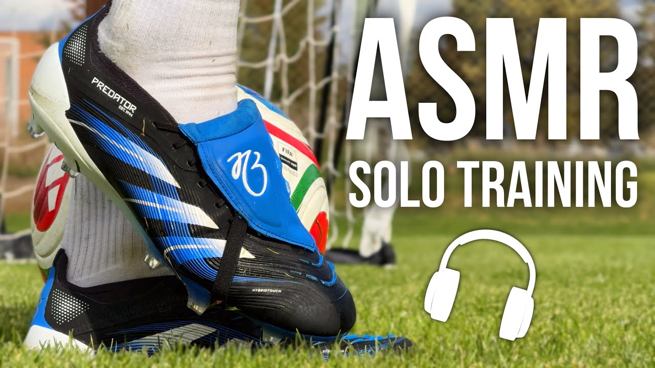 ASMR Solo Training For Soccer / Football In Adidas Predator Bellingham