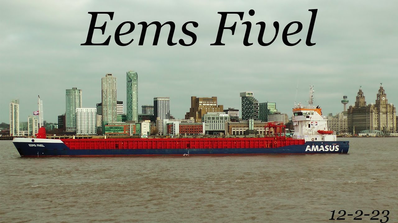 Eems Fivel Cargo Ship Entering Alfred Dock