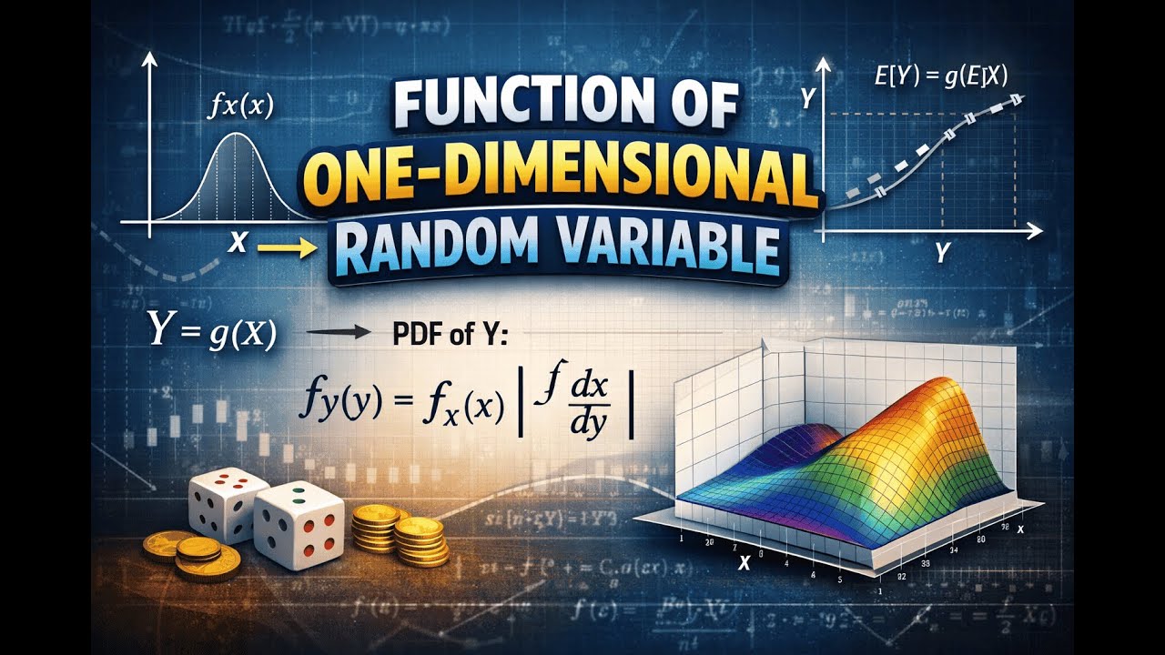 Function of One dimensional  RV