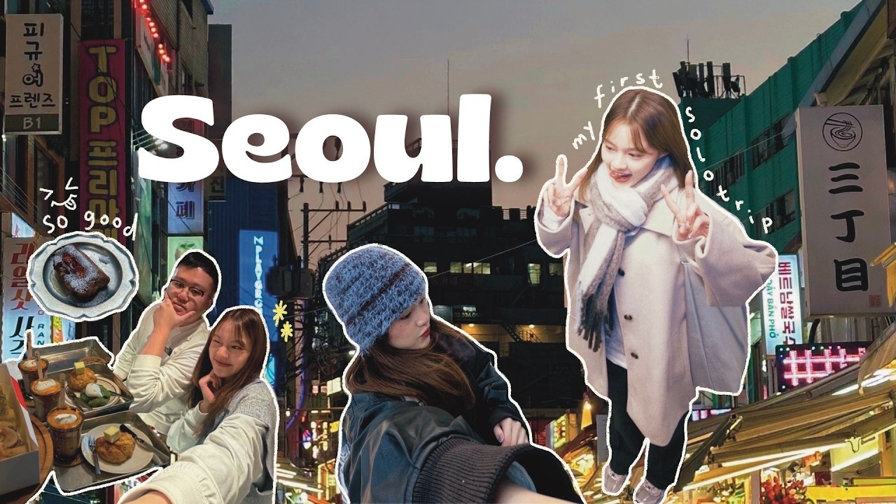 [ENG CC] Seoul Vlog🇰🇷 A shopping paradise for girls! Café hopping too☕️ ft. a mini haul✨ 獨遊首爾購物慾爆發！🥹