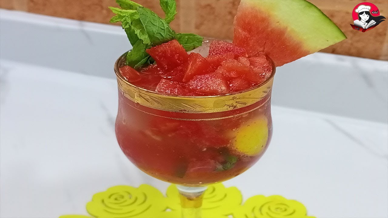 موهيتو البطيخ | موخيتو البطيخ | watermelon Mojito #اكله_وقصة