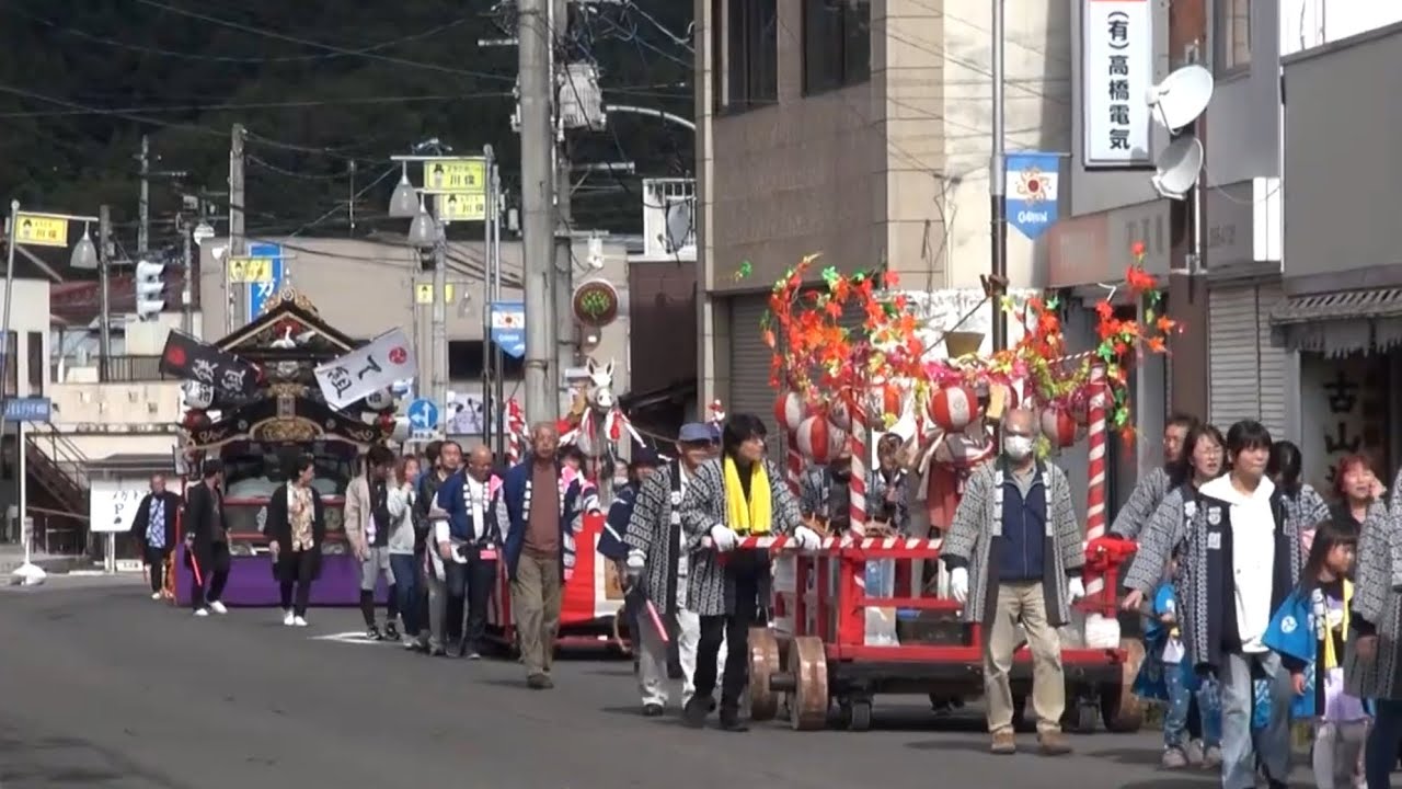 川俣町 春日神社  御神馬行列　２０２５年１０月１２日
