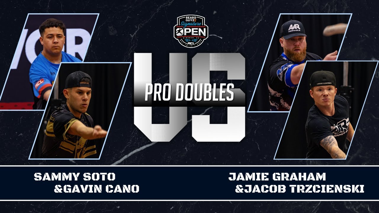 Sammy Soto & Gavin Cano vs Jamie Graham & Jacob Trzcienski | ACL Signature #3 Pro Doubles Final