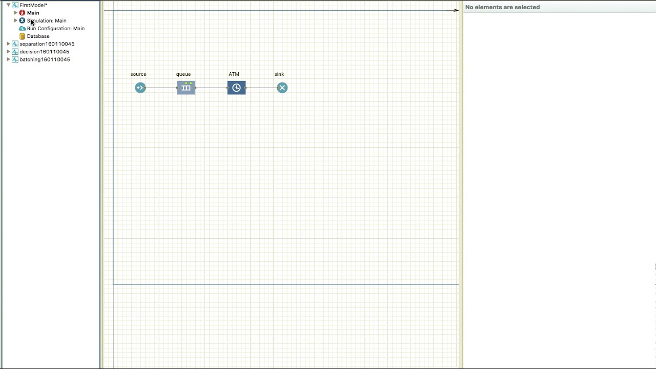 Building a simple model using Anylogic