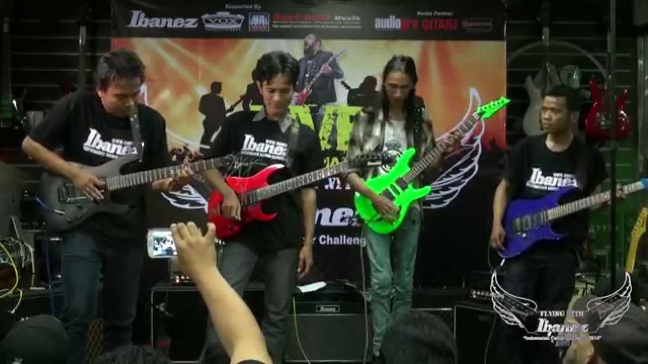 Живое выступление Flying With Ibanez 2014 @Hari Hari Musik