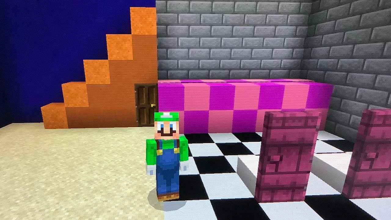 Minecraft Luigi’s Mansion 3 “The Pyramid and Magic”