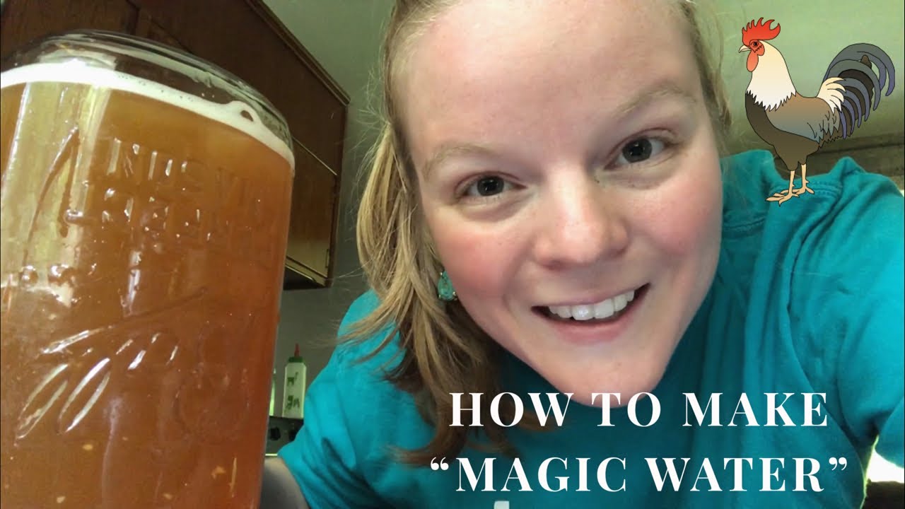 How to make Justin Rhodes &ldquo;Magic Water&rdquo; for your chickens! | Natural poultry care