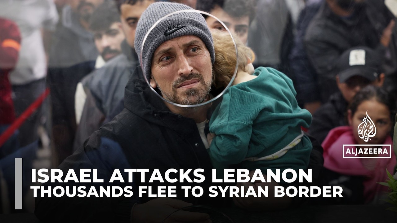 Israel&rsquo;s escalating strikes on Lebanon drive thousands to seek safety in Syria