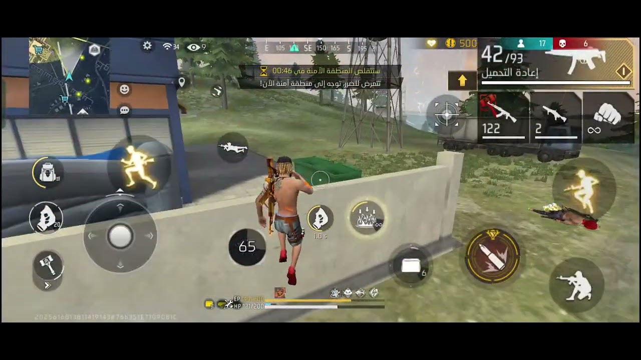 فري فاير قاتل بأسلوبك بوياه 11كيل free fire 