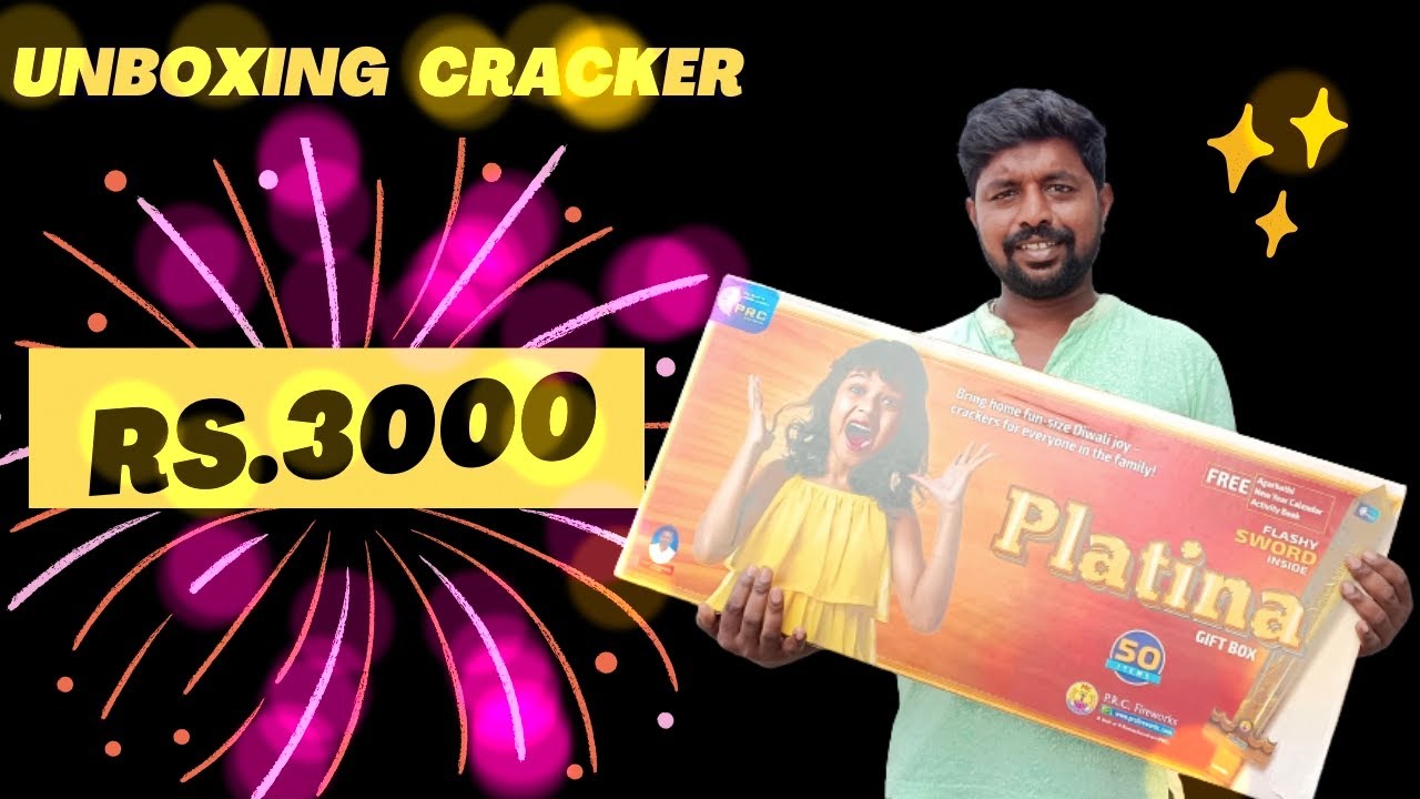Diwali Gift Box Unboxing Cracker Worth ₹ 3000 @VeeraRaj_XYZ