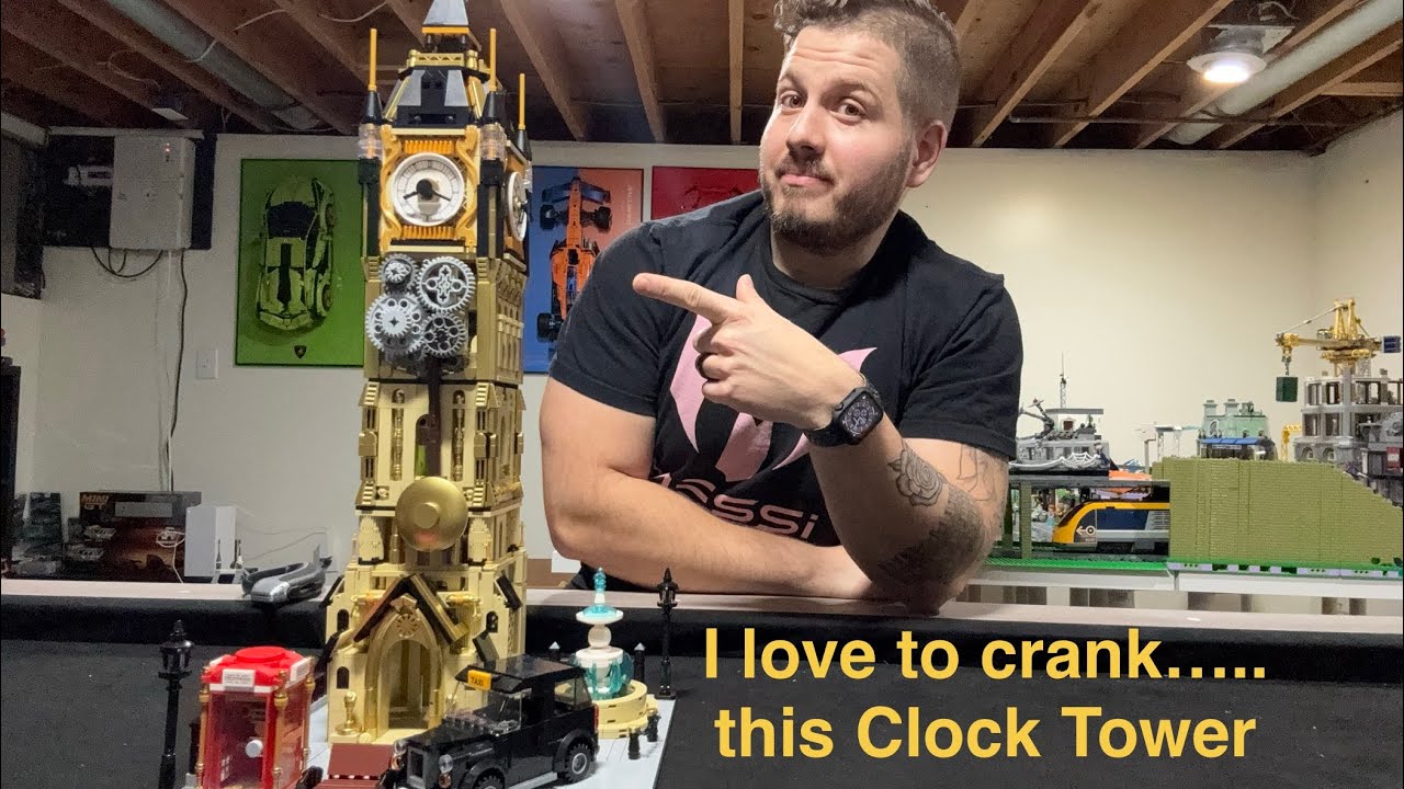#Sponsored Review of Pantasy Set #85008 Steampunk Clock Tower Park
