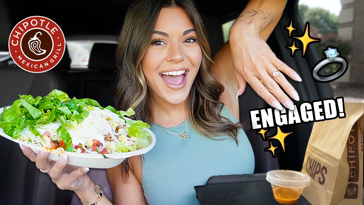 Chipotle Mukbang ~ I Got ENGAGED + Italy Trip Recap 💍🇮🇹✨