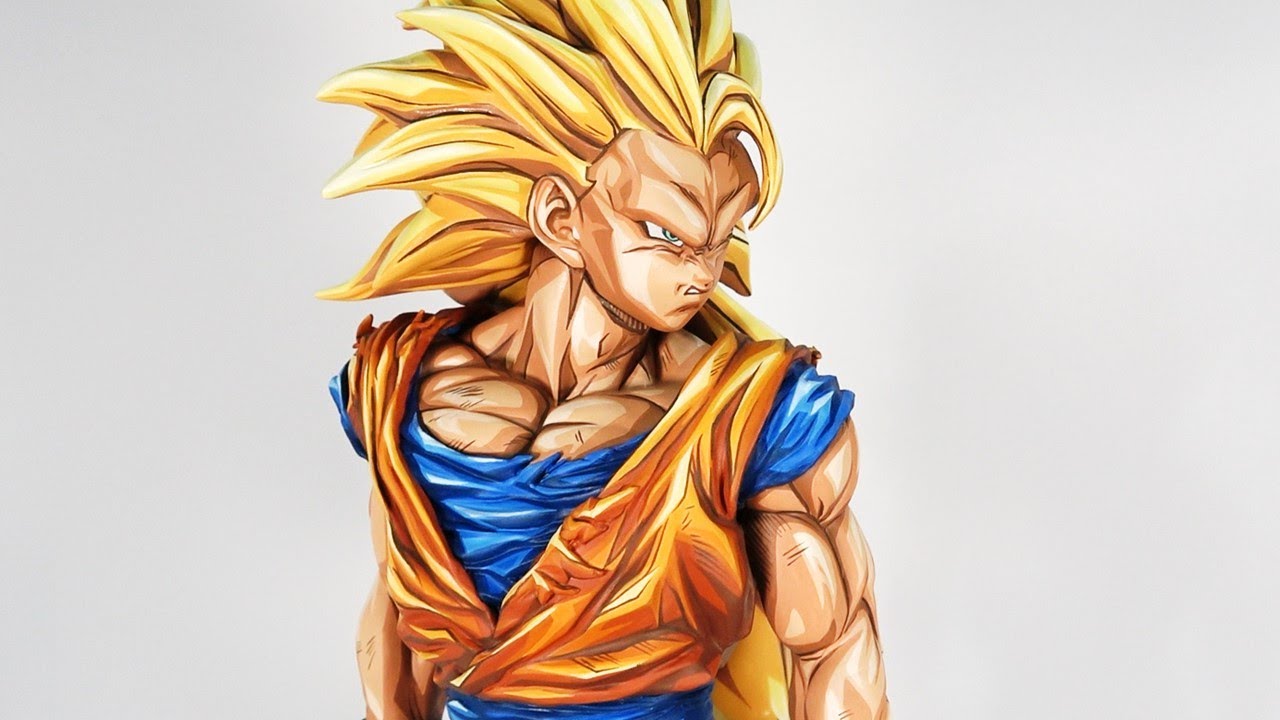 フィギュア塗師が本気で悟空をカッコ良くして見た結果...別人になった【ドラゴンボール　超サイヤ人３】