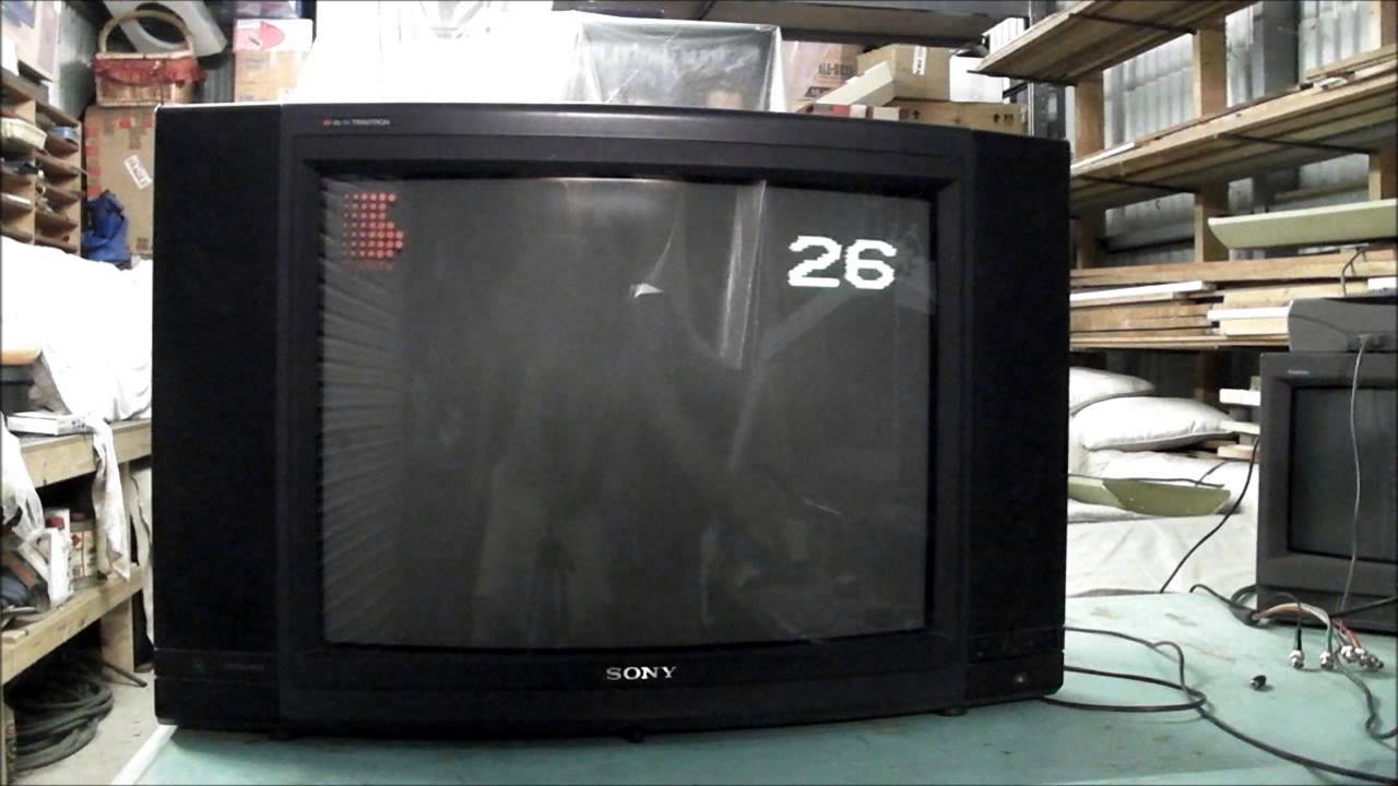 Classic Sony CRT, the KV-C27