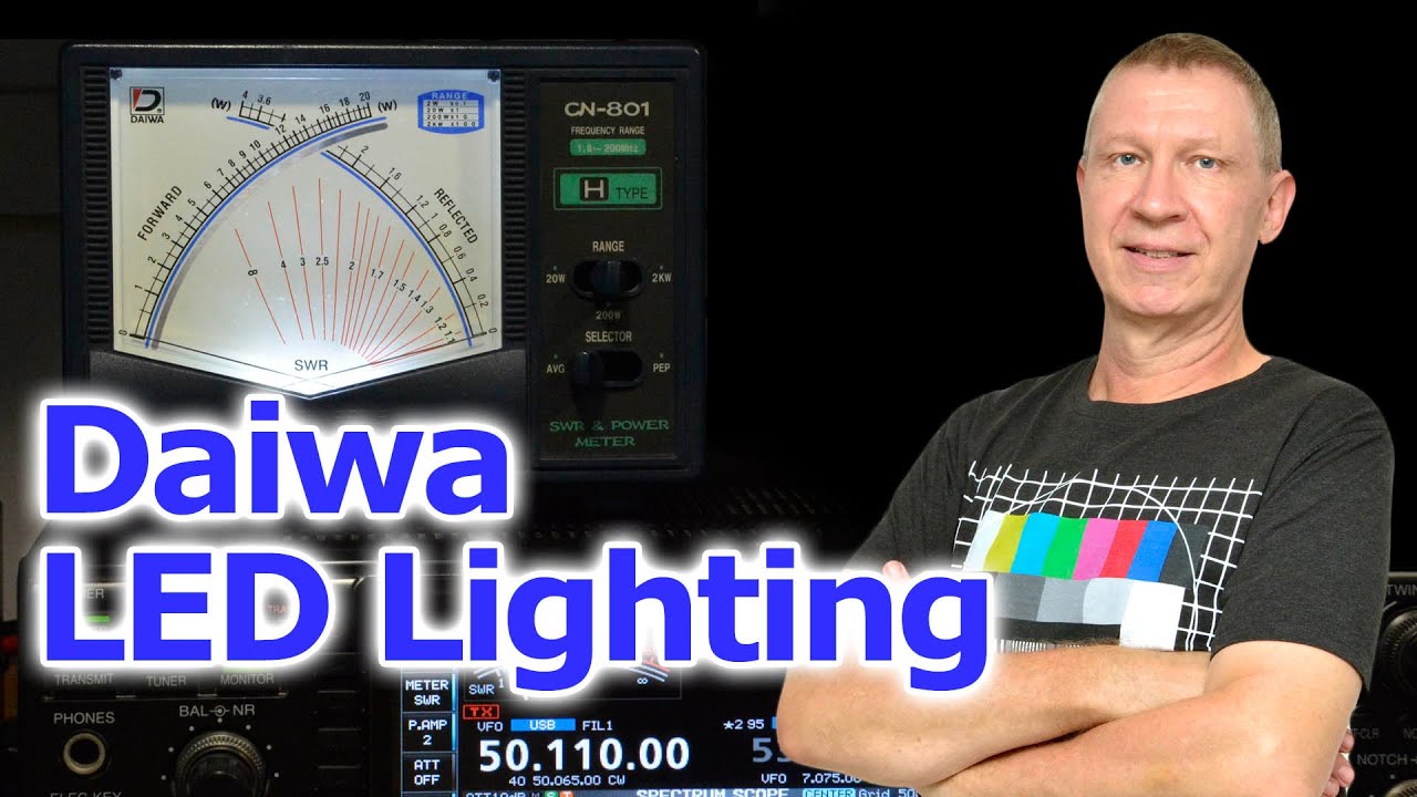 Daiwa SWR & Power Meter LED Lighting