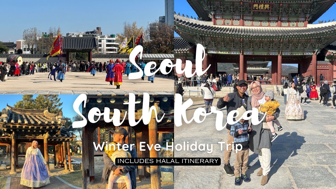 Family Trip from Malaysia to Seoul | Part 1 | Autumn to Winter