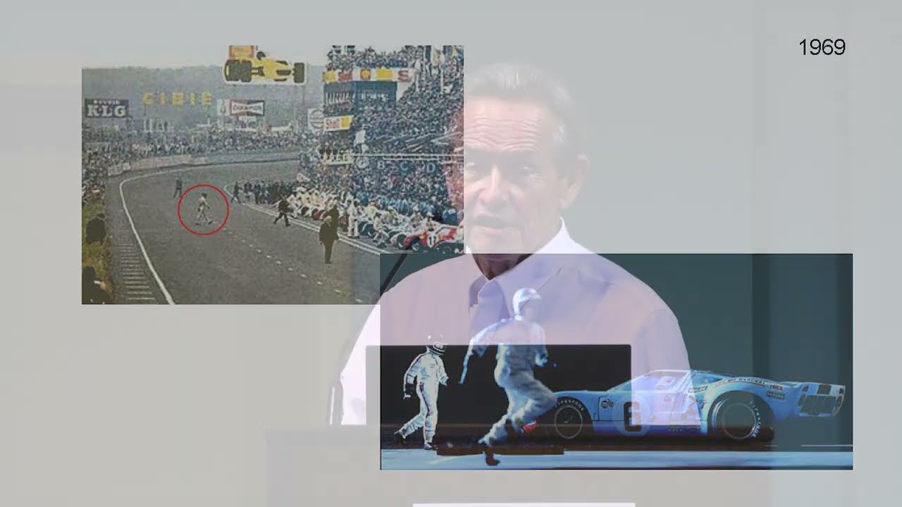 End of the Le Mans Start by Jacky Ickx