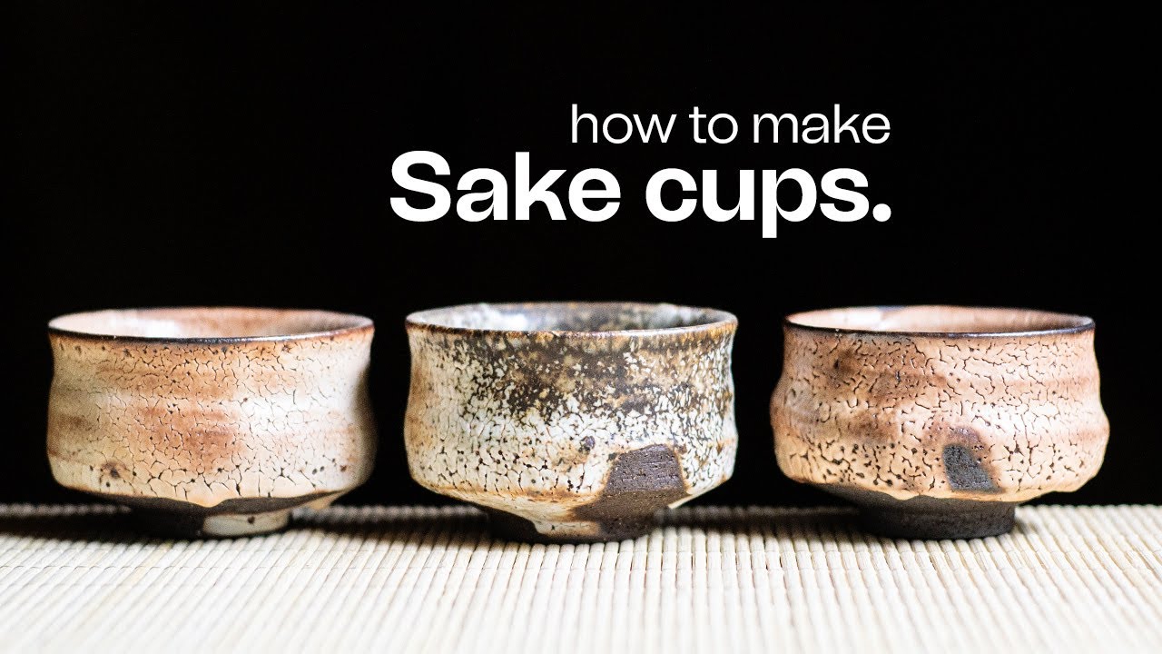 How to Make a Sake Cup (Guinomi) on the Potter’s Wheel | Full Pottery Process