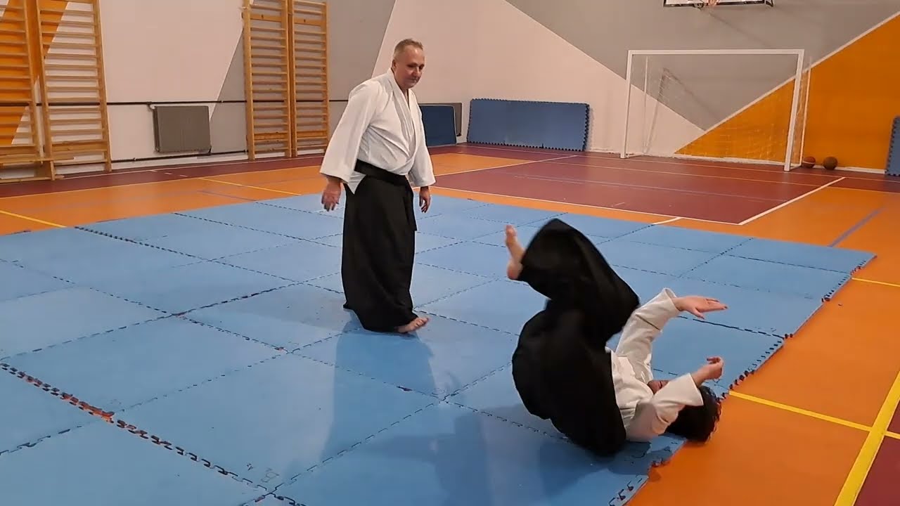 One Hundred (100) Ukemi Test - Uke Andrei Lungoci 1 Dan