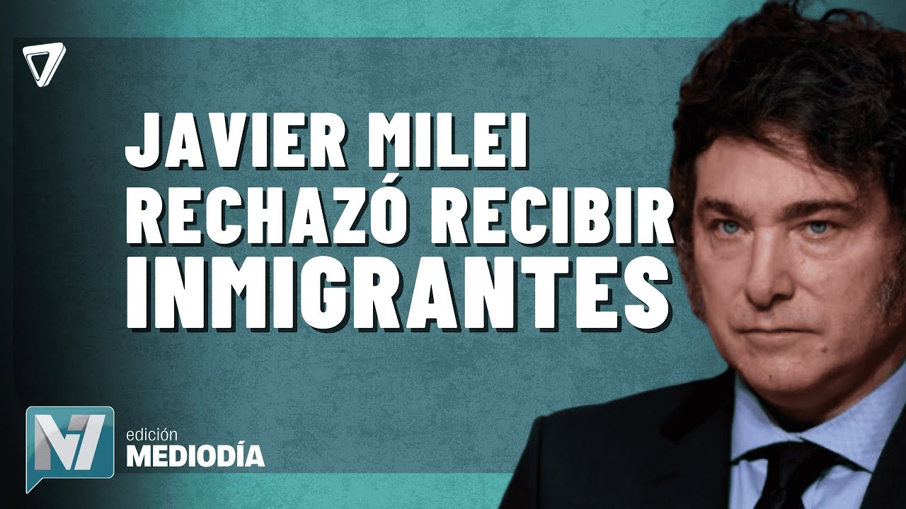 AHORA: Javier Milei niega un ACUERDO para recibir DEPORTADOS de Estados Unidos