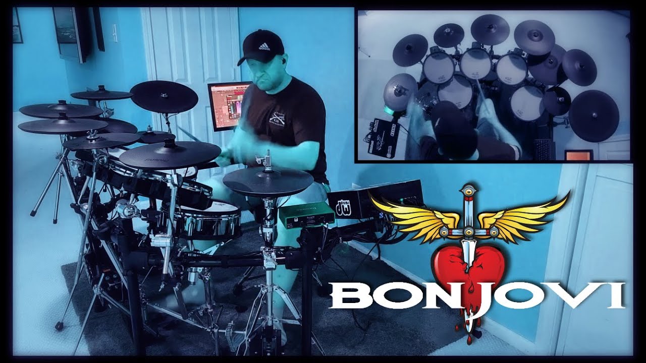 Bon Jovi - You Give Love A Bad Name (Drum Cover)