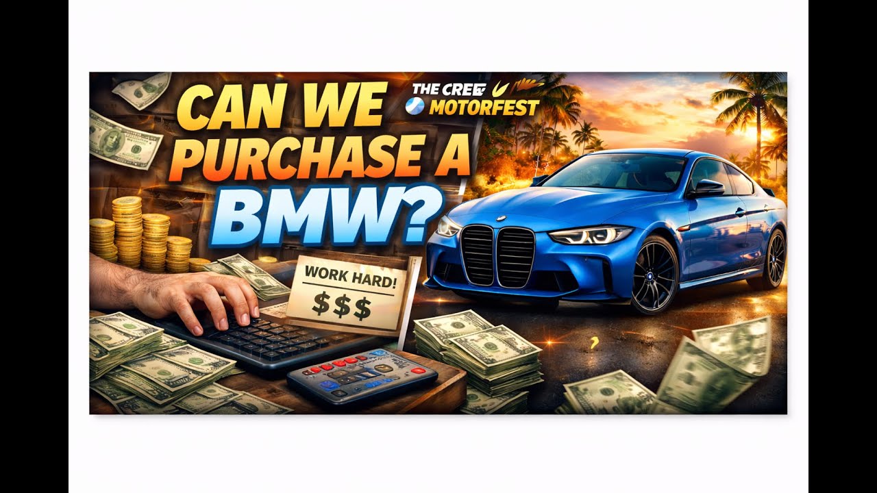 Grinding for a BMW in The Crew Motorfest… Can We Buy It Today?