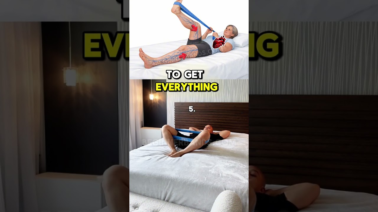 Resistance Bands Bed Exercises for Circulation