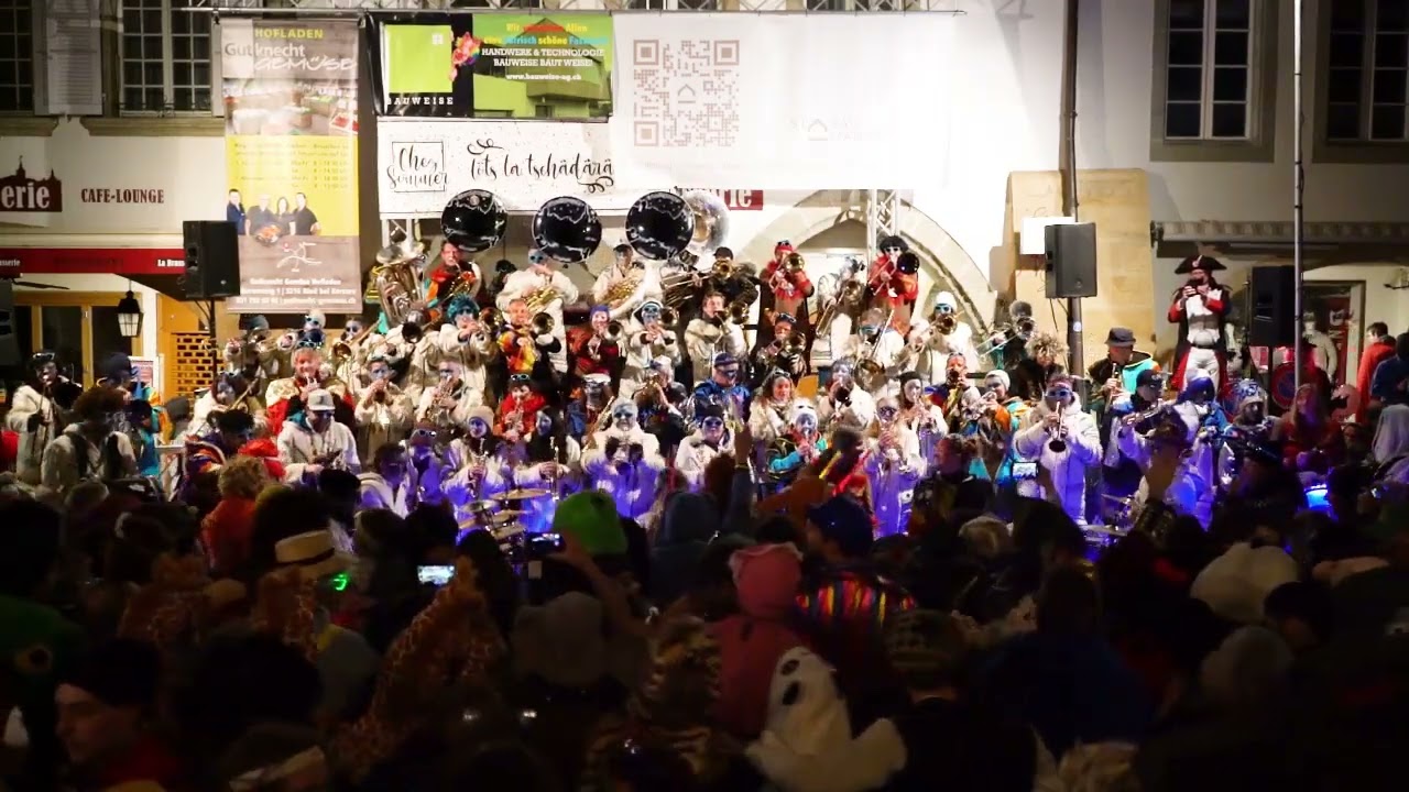Fastnacht Murten 2023 Gässliguuger & Old Stars Bühne Samstag