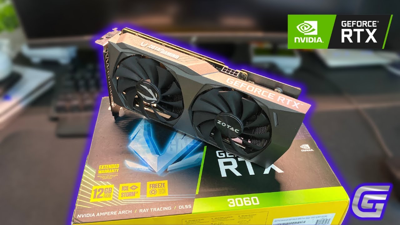 UNBOXING RTX 3060 12gb ZOTAC GAMING minha nova placa de video para 2023