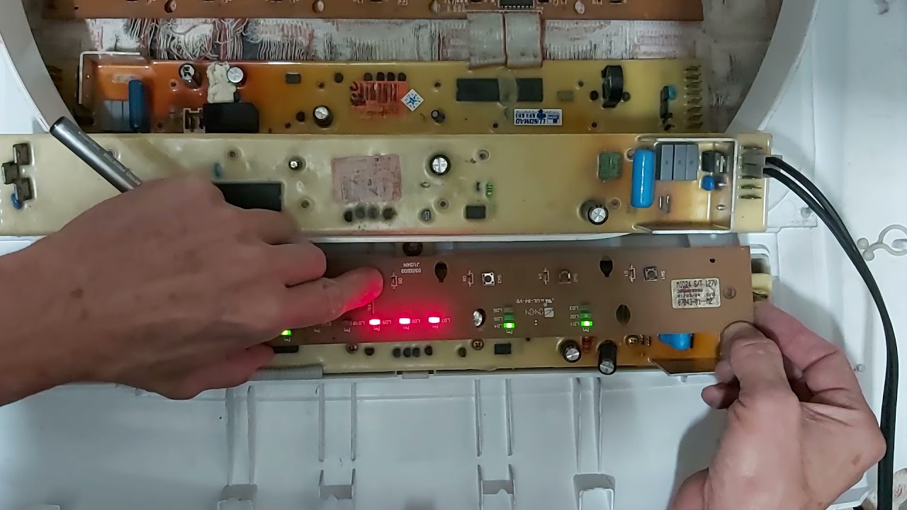 TESTE RÁPIDO DA PLACA ELETRÔNICA BRASTEMP BWQ/BWF