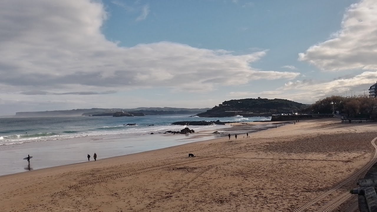 Paseo por la costa de Santander. 23/12/2025