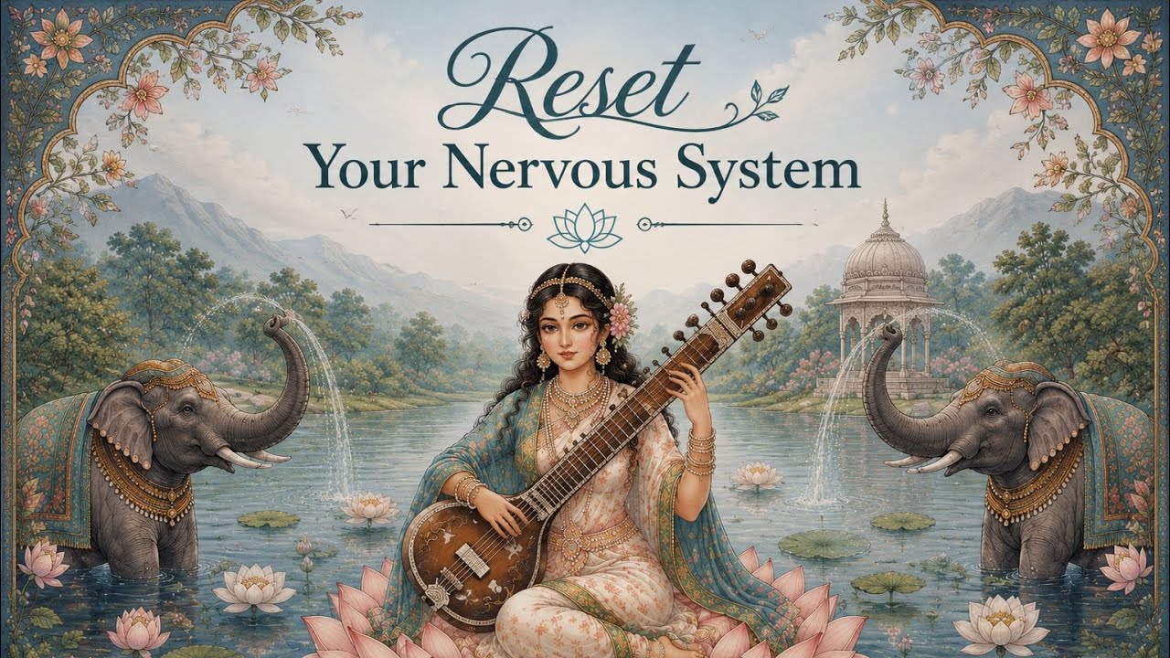 Nervous System Reset 🧘&zwj;♂️ | Deep Healing Raga to Stop Overthinking & Calm Anxiety