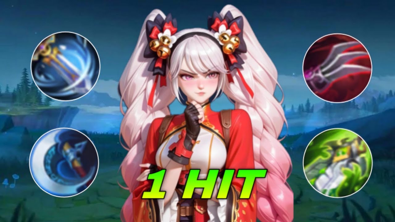 WHEN GLOBAL LAYLA USE 1 HIT BUILD IN SOLO RANK GAME!!🔥( INSANE DAMAGE )