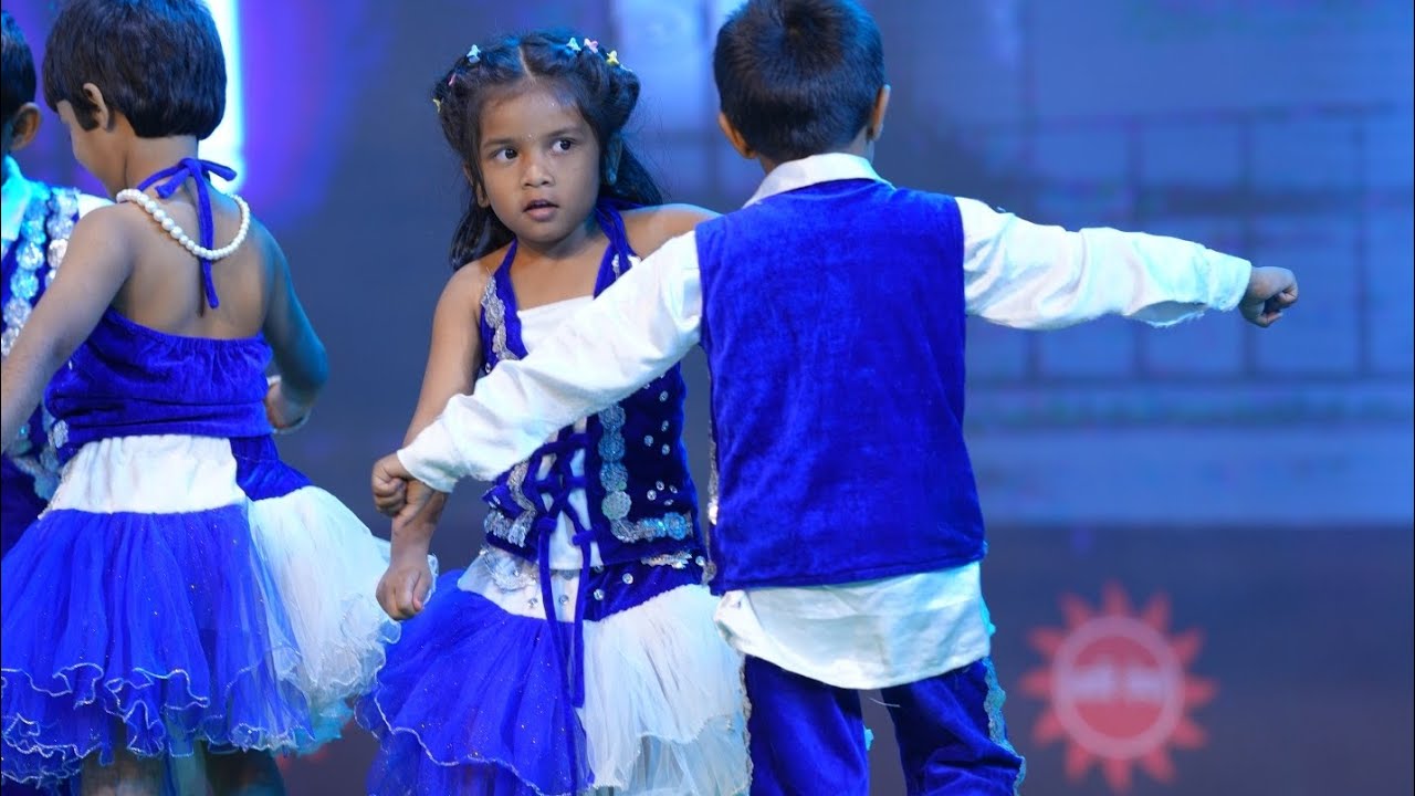 Aadhya's first dance performance❣️#aryafest#PP2#pound#2025-26#adilabad #chotabaccha 