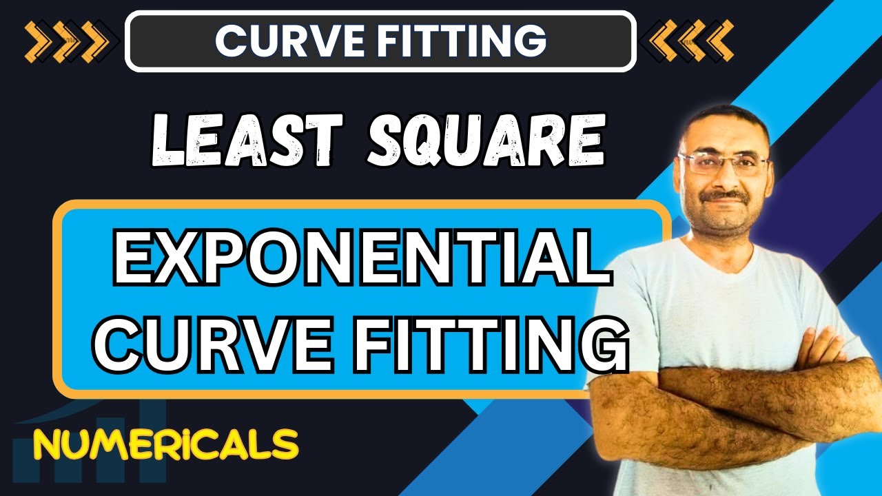 Exponential Curve Fitting | Least Square Method | Applied Statistics | Btech | Bcom | BBA | BCA JEE
