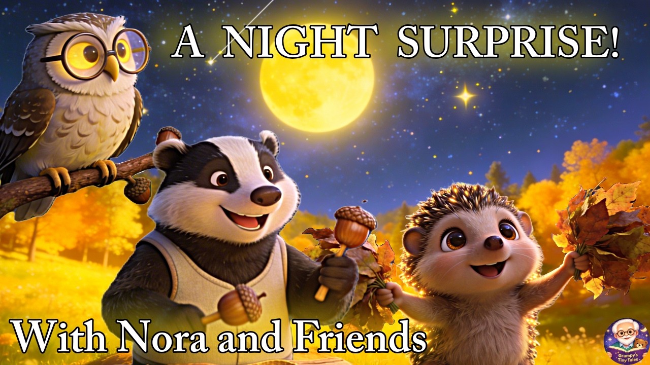 Nora's Noisy Night 🦔 Whats That Noise?!