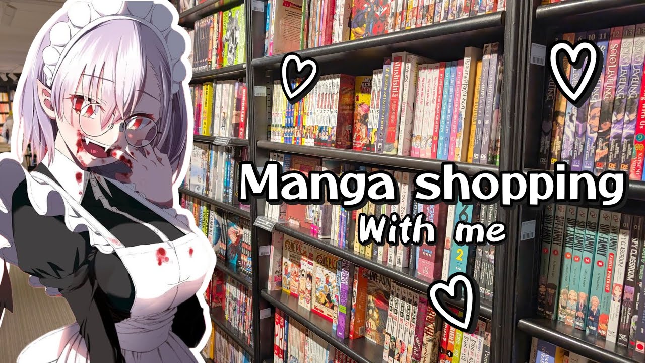 Manga and light novel shopping with me