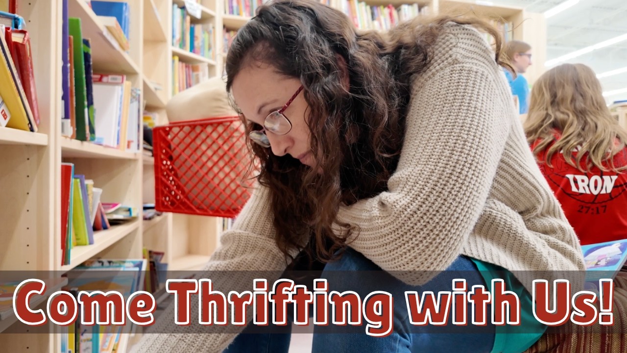 Come Thrifting with Me & 4 of My Kids! | Large Family Thrift Store Haul