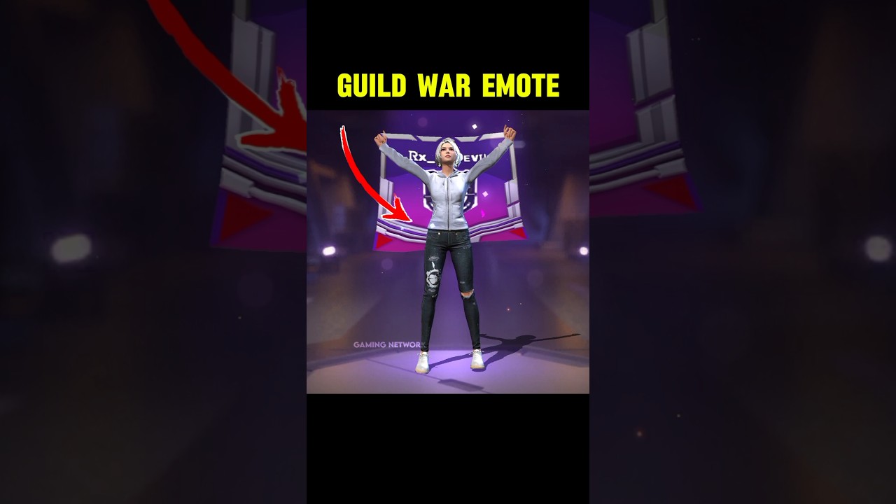 FREE Guild War Emote in Free Fire | Flag Wawe Emote Kaise Milega | Season Reward Guild War