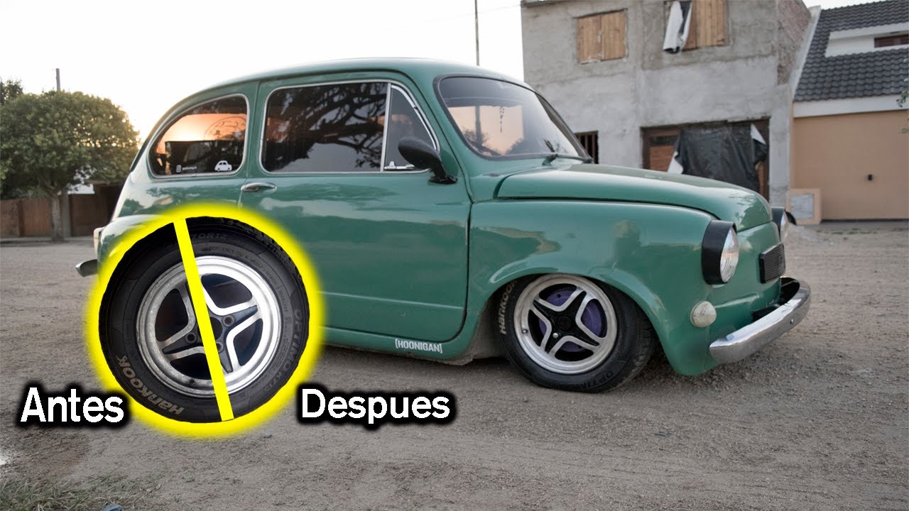 Restaurando llantas de Fiat 600 l Agustín Arroyo