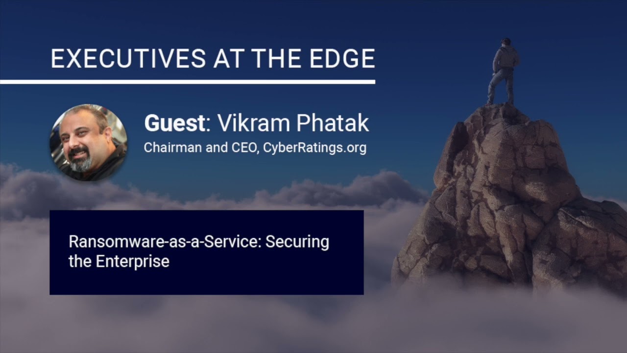 MEF Executives at the Edge Podcast - Ransomware-as-a-Service: Securing the Enterprise