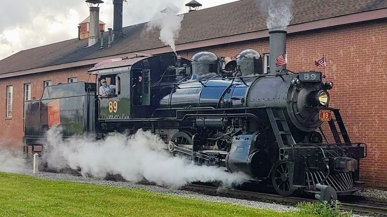 Banshee whistle on Canadian National 89 | Strasburg Rail Road