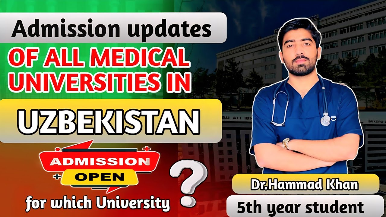 MBBS in Uzbekistan 2025  | Admission Open! Full Details of All Medical Universities
